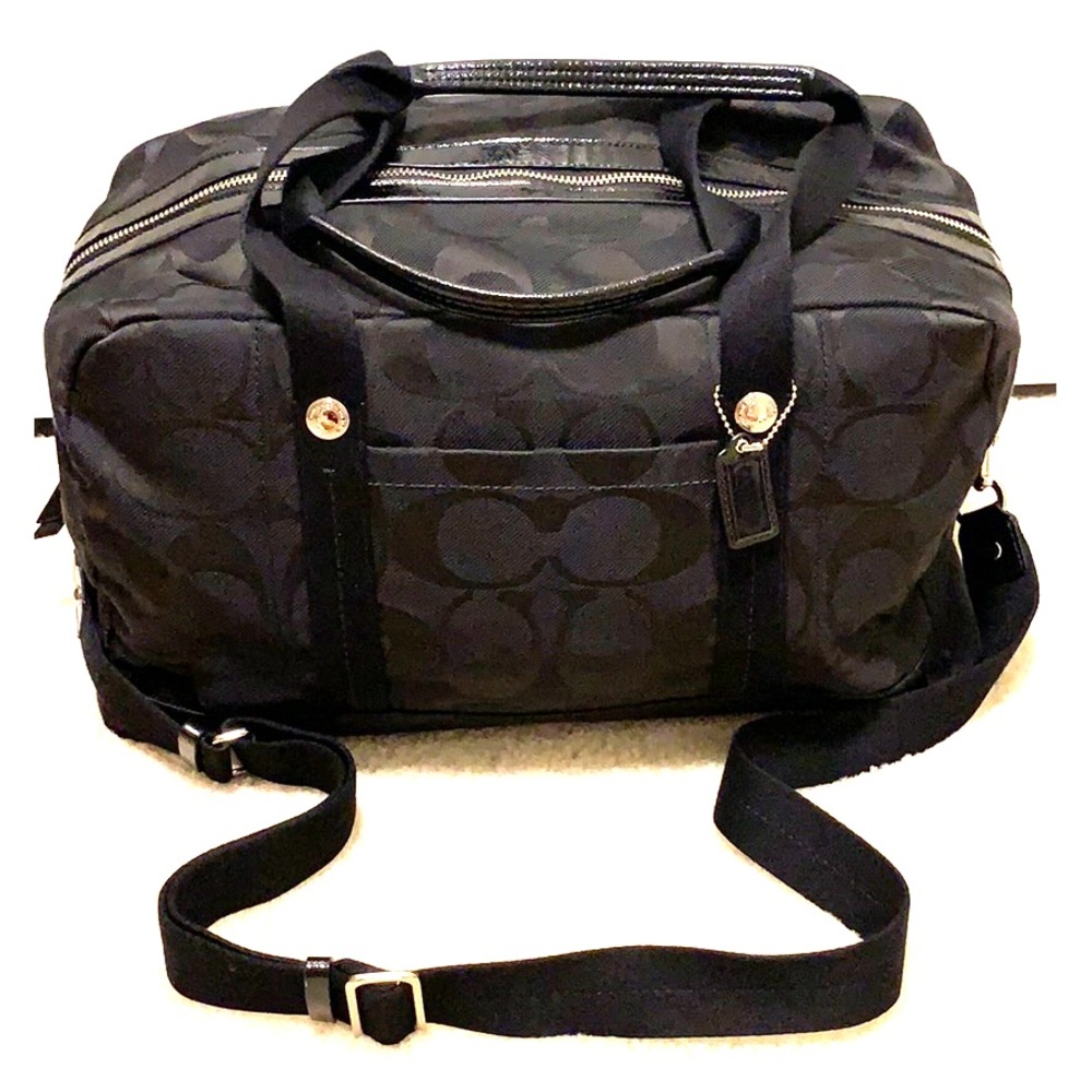 Coach Black Travel Bag